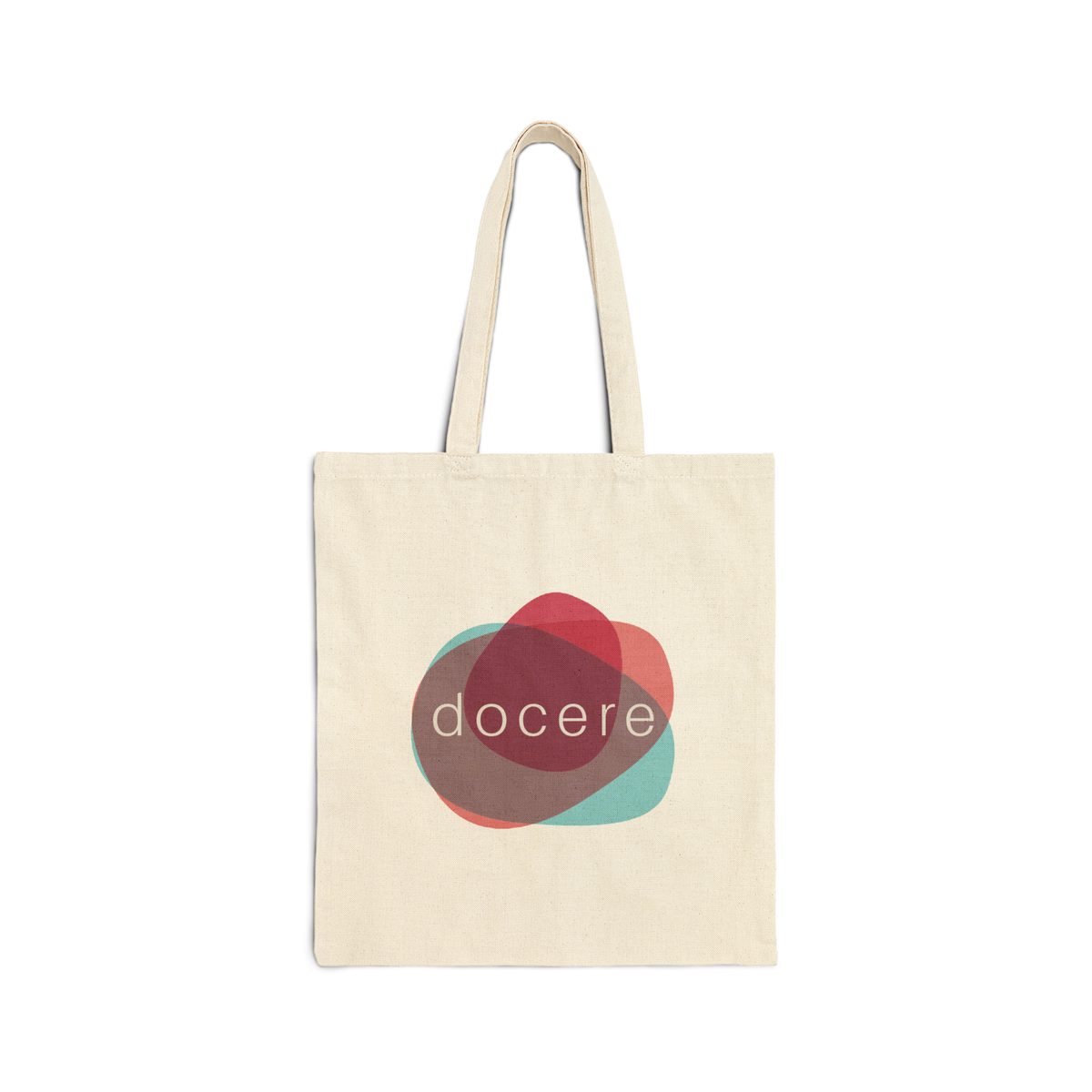 "Docere" Doctor as Teacher - Dr. Neville's Cotton Canvas Tote Bag (Natural Canvas)