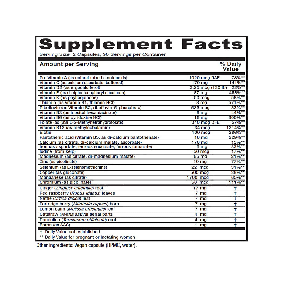 Maternal Symmetry 180 Capsules