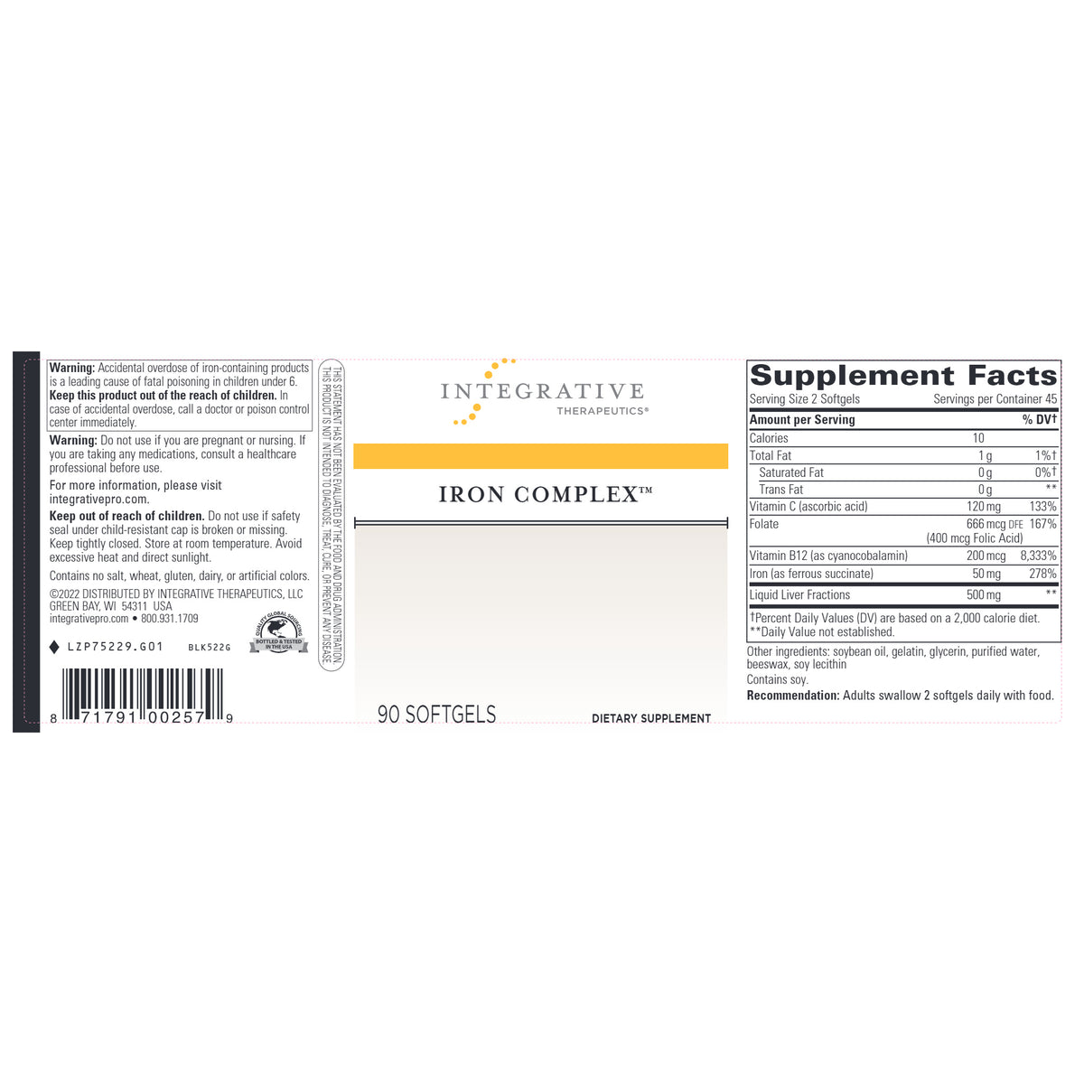 Iron Complex 90 Soft Gels