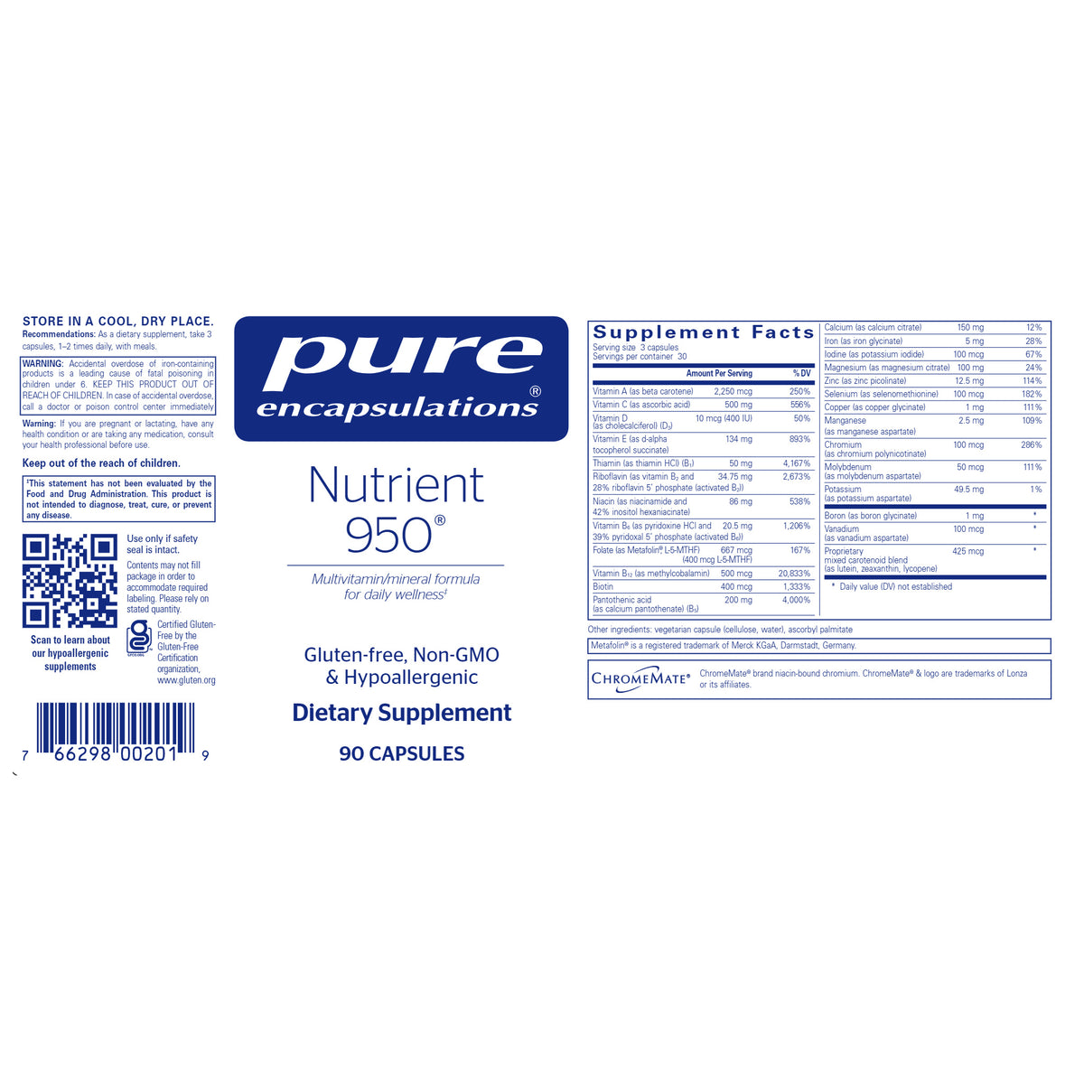 Nutrient 950 90 Capsules