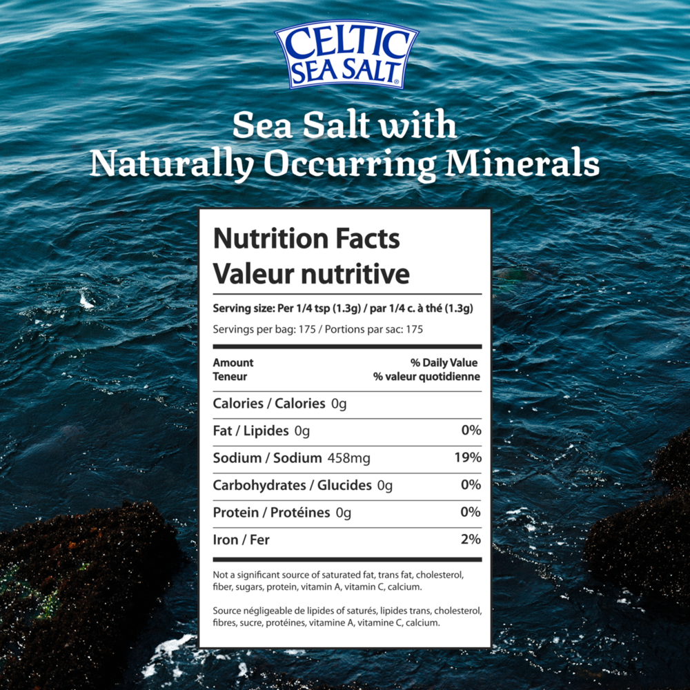 Celtic Sea Salt (Fine Ground) 1/2 lb