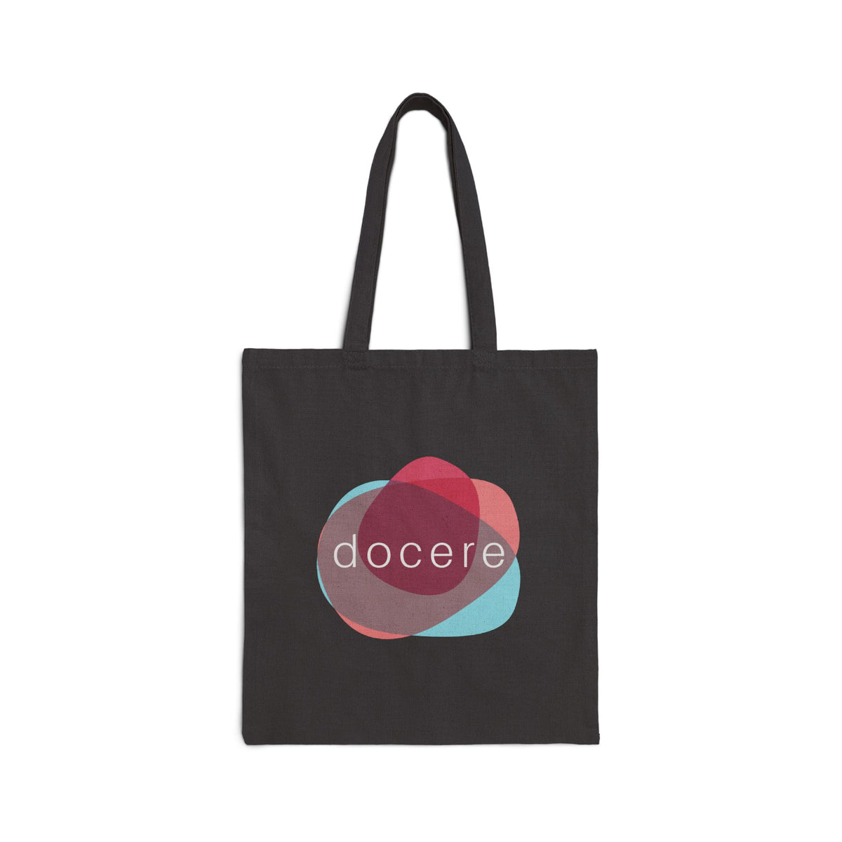 "Docere" Doctor as Teacher - Dr. Neville's Cotton Canvas Tote Bag (Black)