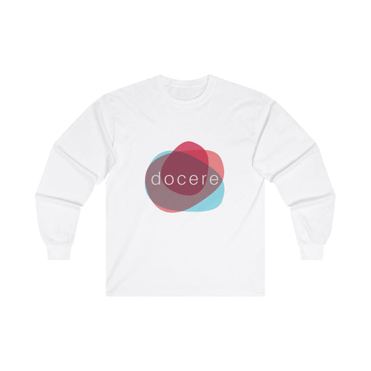 Copy of "Docere" Doctor as Teacher - Long Sleeve T-Shirt (Black or White) - Dr. Andrew Neville