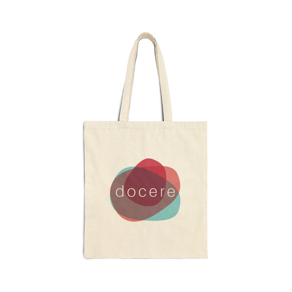 "Docere" Doctor as Teacher - Dr. Neville's Cotton Canvas Tote Bag (Natural Canvas)