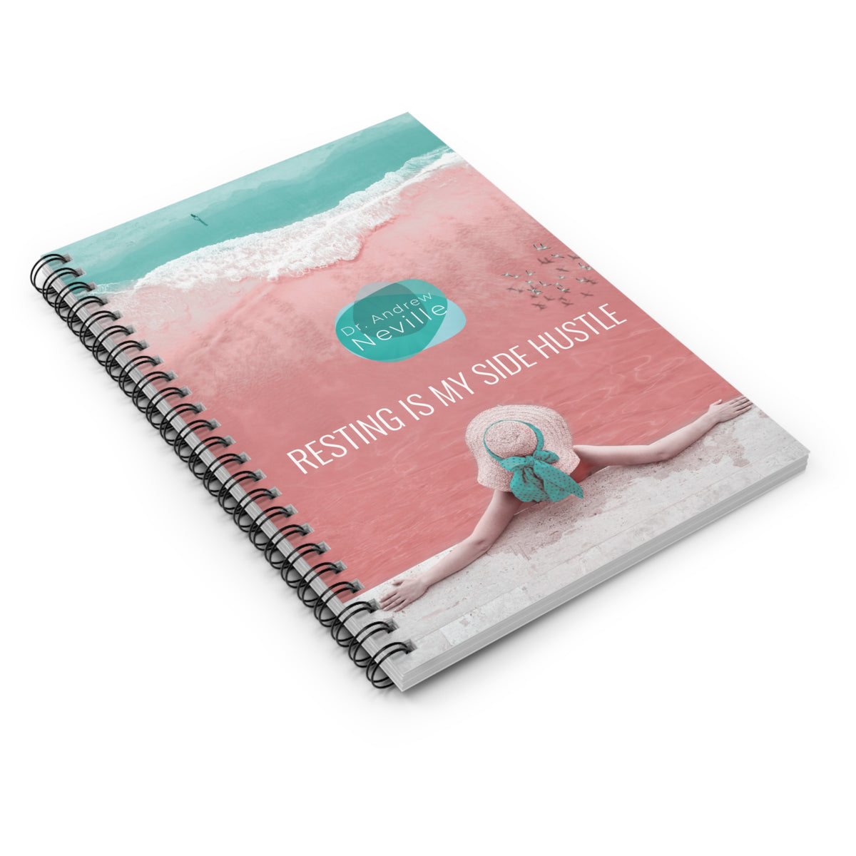 Resting is My Side Hustle Spiral Notebook - Dr. Andrew Neville
