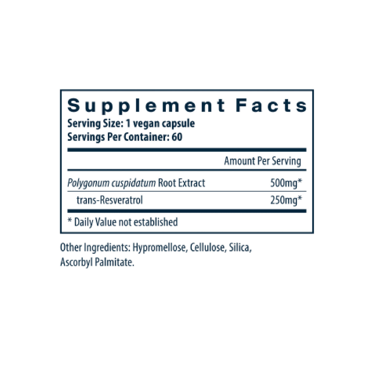 Resveratrol Ultra High Potency 500mg