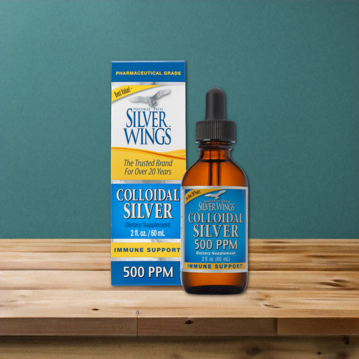 Colloidal Silver 500 PPM - Liquid 2 oz.