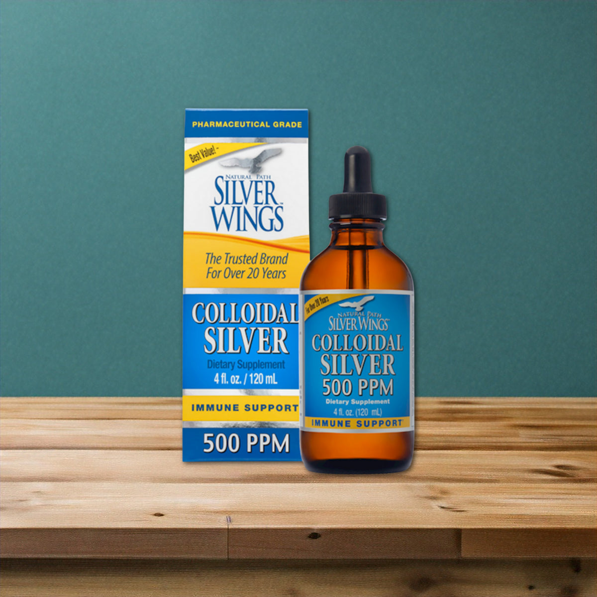 Colloidal Silver 500 PPM - Liquid 4 oz.
