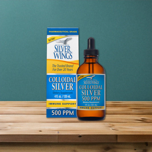 Colloidal Silver 500 PPM - Liquid 4 oz.