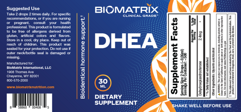 DHEA Drops 30 mL