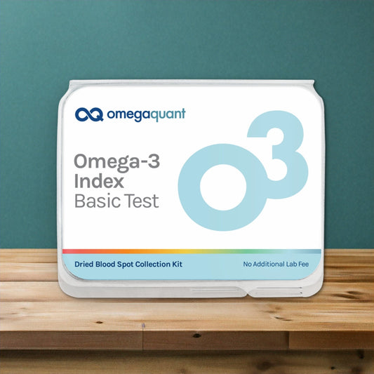 Omega-3 Index Basic Test by OmegaQuant (NOT SOLD OUT - PURCHASE USING LINK IN DESCRIPTION)
