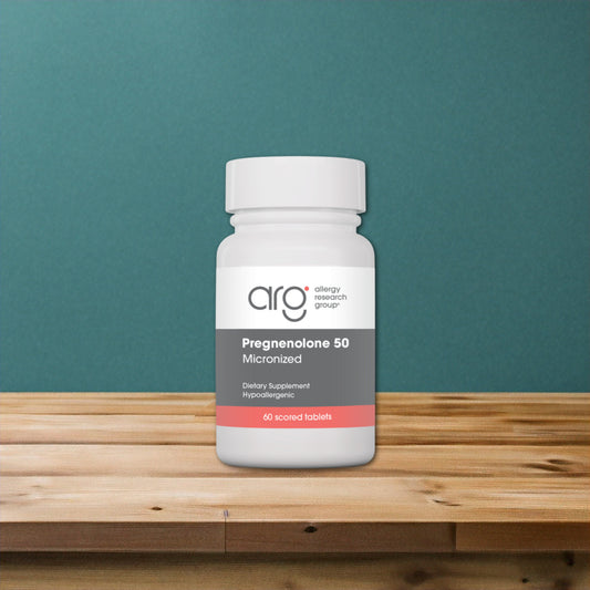 Pregnenolone 50mg Micronized Lipid Matrix 60 Tablets