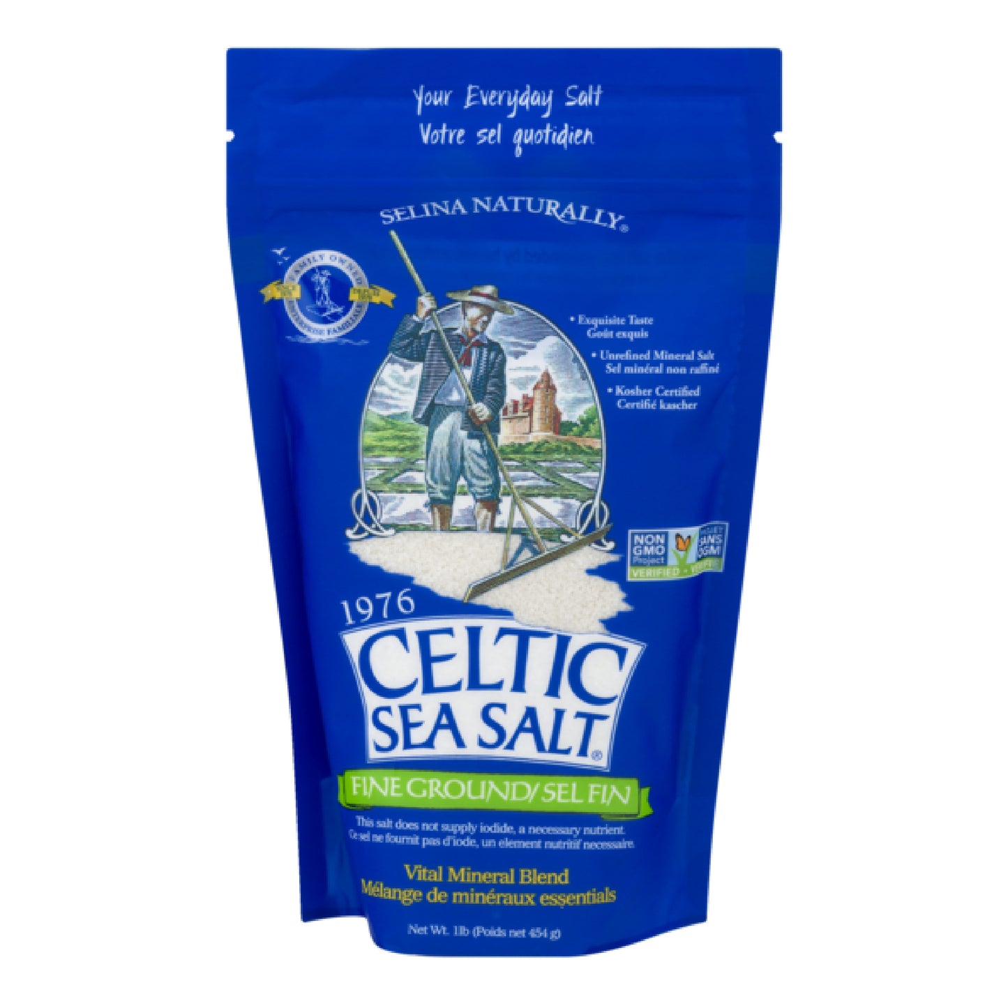 Celtic Sea Salt (Fine Ground) 1 lb